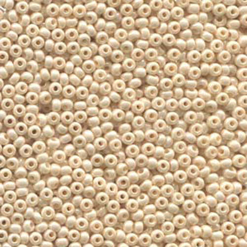 Preciosa 6/0 Rocaille Seed Beads - SB6-46112 - Eggshell - 250gm Bag
