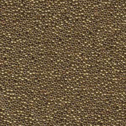 Miyuki 15/0 Rocaille Bead - 15-9457L - Metallic Light Bronze - 250gm Bag