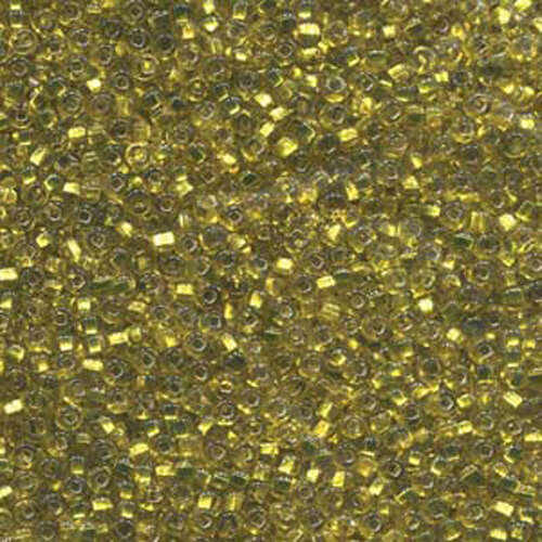 Preciosa 6/0 Rocaille Seed Beads - SB6-87010 - Silver Lined Yellow - 250gm Bag