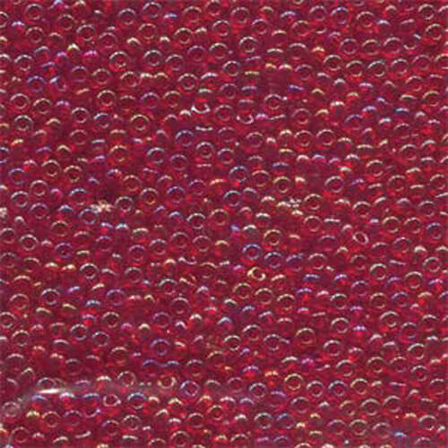 Preciosa 6/0 Rocaille Seed Beads - SB6-91070 - Light Ruby AB - 250gm Bag