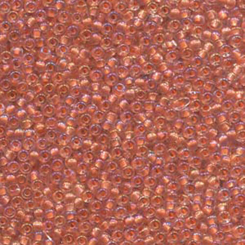 Preciosa 11/0 Rocaille Seed Beads - SB11-58589 - Peach Ceylon AB - 250gm Bag