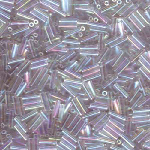 Miyuki 6mm Bugle Bead - BGL2-9250-TB - Crystal AB - 250gm Bag