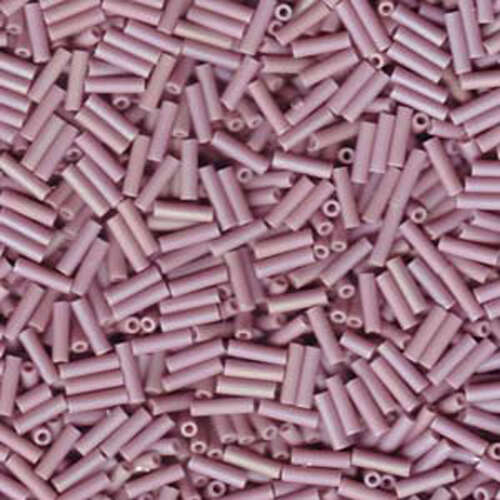 Miyuki 6mm Bugle Bead - BGL2-9410FR-TB - Matte Opaque Mauve AB - 250gm Bag
