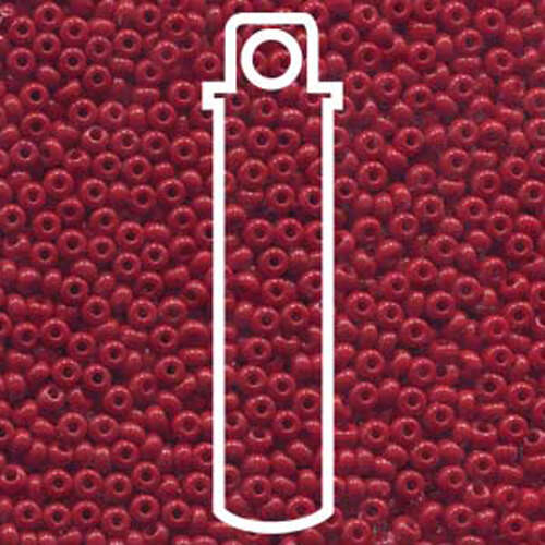 Preciosa 8/0 Rocaille Seed Beads - SB8-93210 - Dark Red - 22gm Tube