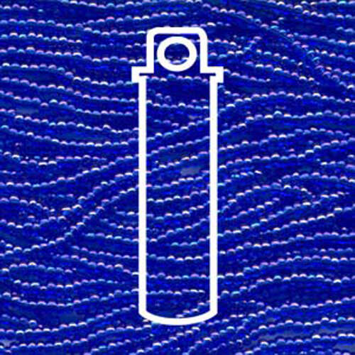 Preciosa 6/0 Rocaille Seed Beads - SB6-31050 - Sapphire AB - 20gm Tube