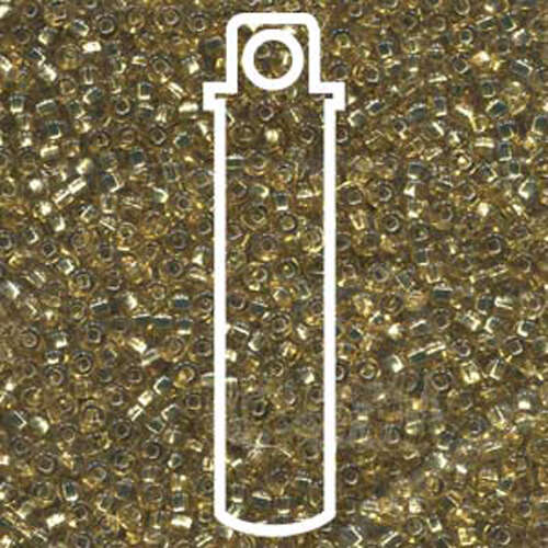 Preciosa 8/0 Rocaille Seed Beads - SB8-17020 - Silver Lined Straw Gold - 22gm Tube