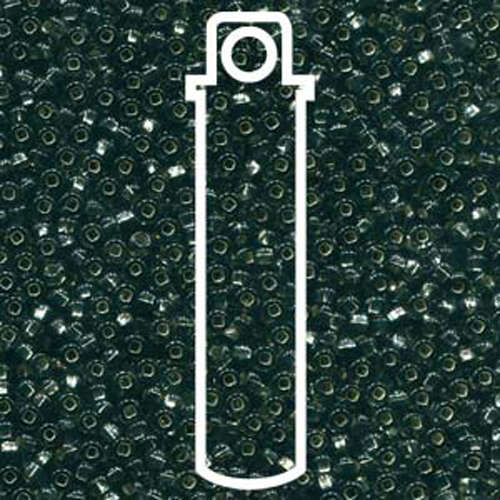 Preciosa 6/0 Rocaille Seed Beads - SB6-47010 - Silver Lined Black Diamond - 20gm Tube