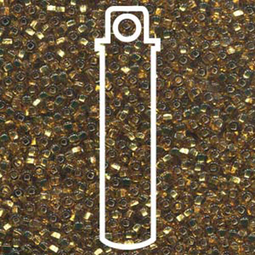 Preciosa 11/0 Rocaille Seed Beads - SB11-17050 - Silver Lined Gold - 24gm Tube