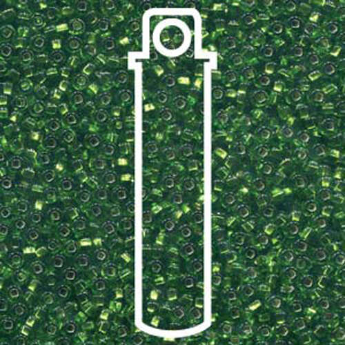 Preciosa 6/0 Rocaille Seed Beads - SB6-57430 - Silver Lined Light Green - 20gm Tube