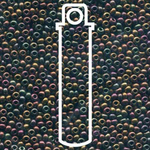 Preciosa 11/0 Rocaille Seed Beads - SB11-01640 - Dark Bronze - 24gm Tube