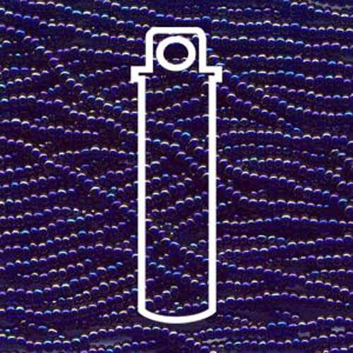 Preciosa 11/0 Rocaille Seed Beads - SB11-31100 - Dark Sapphire AB - 24gm Tube