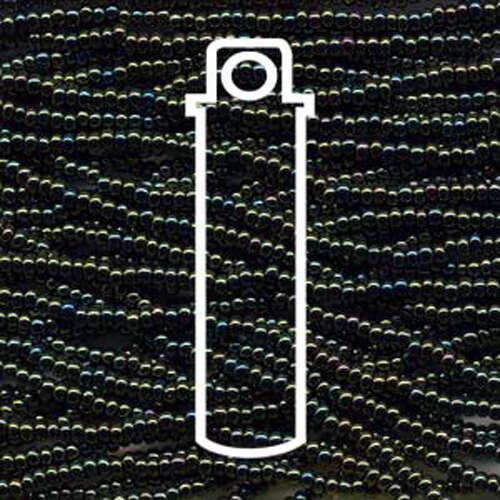 Preciosa 6/0 Rocaille Seed Beads - SB6-59155 - Green Iris - 20gm Tube