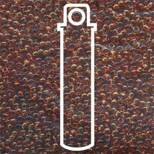 Preciosa 11/0 Rocaille Seed Beads - SB11-10090 - Medium Topaz - 24gm Tube