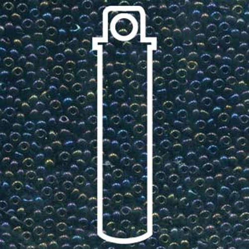 Preciosa 6/0 Rocaille Seed Beads - SB6-59205 - Jet AB - 20gm Tube