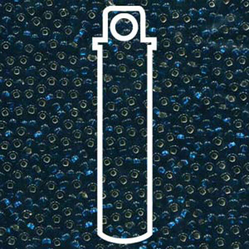Preciosa 6/0 Rocaille Seed Beads - SB6-67100 - Silver Lined Montana - 20gm Tube