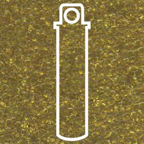 Preciosa 6/0 Rocaille Seed Beads - SB6-80010 - Transparent Yellow - 20gm Tube