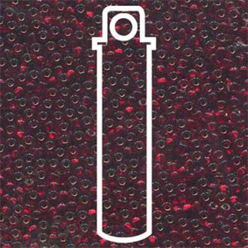 Preciosa 6/0 Rocaille Seed Beads - SB6-99090 - Copper Lined Ruby - 20gm Tube