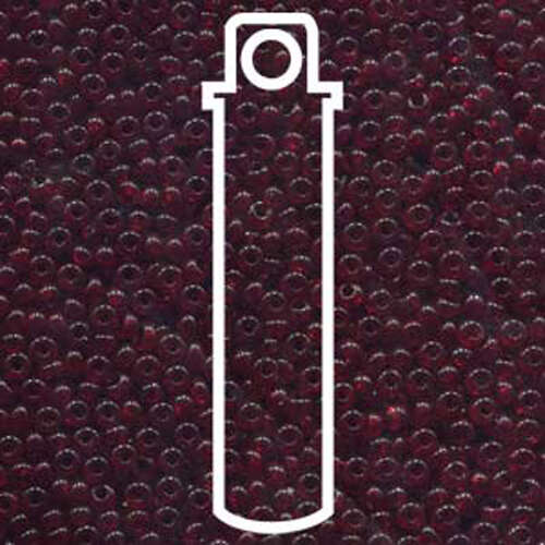 Preciosa 8/0 Rocaille Seed Beads - SB8-90090 - Ruby - 22gm Tube