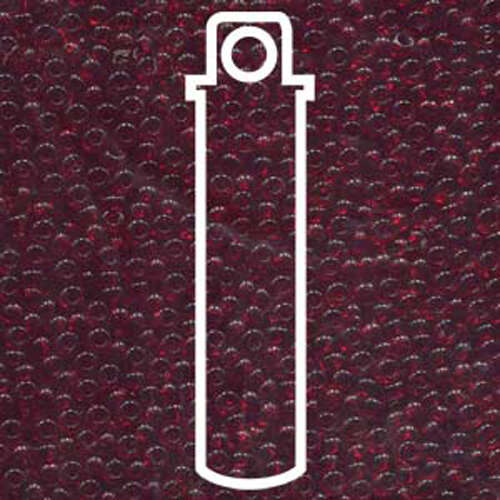 Preciosa 8/0 Rocaille Seed Beads - SB8-90120 - Garnet - 22gm Tube