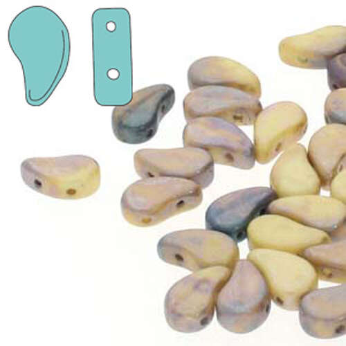 Paisley Duo 8mm x 5mm - Chalk Matte Rembrandt - PD8503000-83500 - 100gm Bag