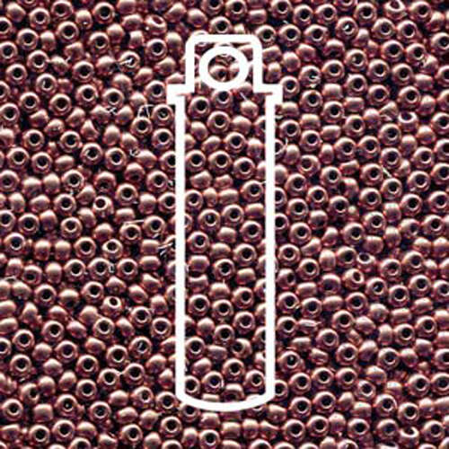 Preciosa 8/0 Rocaille Seed Beads - SB8-01780 - Bronze Copper - 22gm Tube