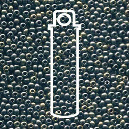 Preciosa 8/0 Rocaille Seed Beads - SB8-01670 - Grey Rainbow - 22gm Tube