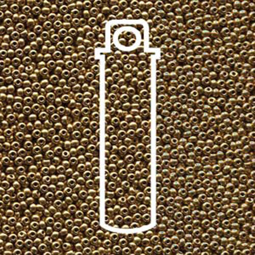 Preciosa 11/0 Rocaille Seed Beads - SB11-01710 - Pale Gold Bronze - 24gm Tube