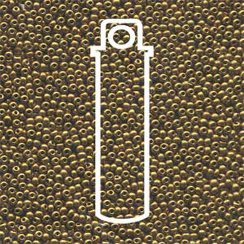 Preciosa 11/0 Rocaille Seed Beads - SB11-01740 - Bronze Gold - 24gm Tube