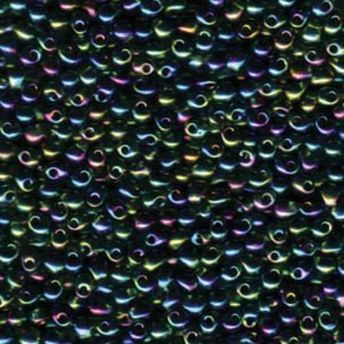 Miyuki 3.4mm Drop Bead - DP-9288 - Transparent Olive AB - 250gm Bag