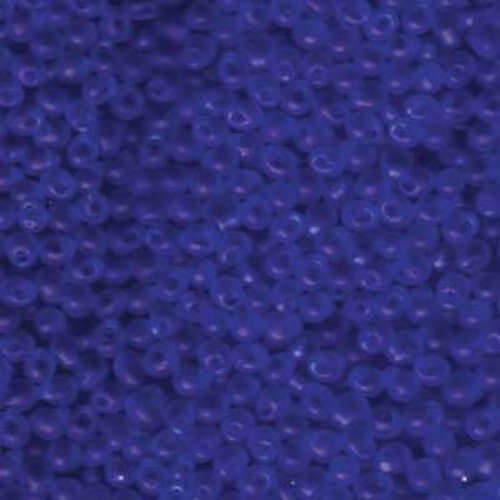 Miyuki 3.4mm Drop Bead - DP-9150F - Matte Transparent Sapphire Blue - 250gm Bag