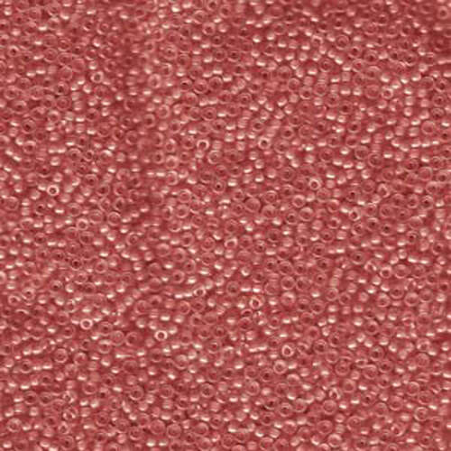 Miyuki 15/0 Rocaille Bead - 15-92249 - Cranberry Lined Crystal AB - 250gm Bag
