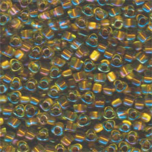 Miyuki 5/0 Triangle Bead - TR5-1817 - Topaz Lined Lemon - 250gm Bag