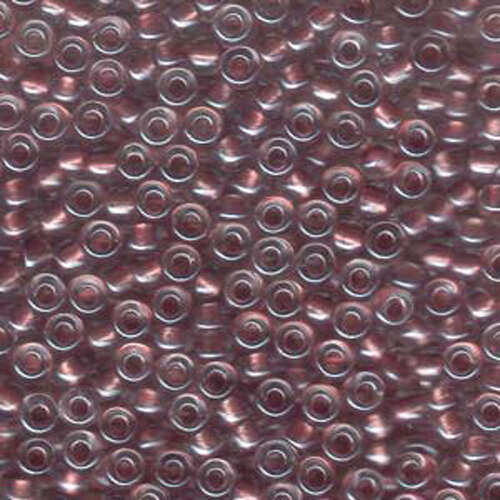 Miyuki 6/0 Rocaille Bead - 6-92601 - Metallic Rose Lined Crystal - 250gm Bag