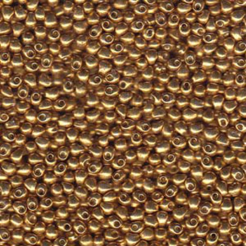 Miyuki 2.8mm Drop Bead - DP28-94202 - Duracoat Galvanized Gold - 100gm Bag