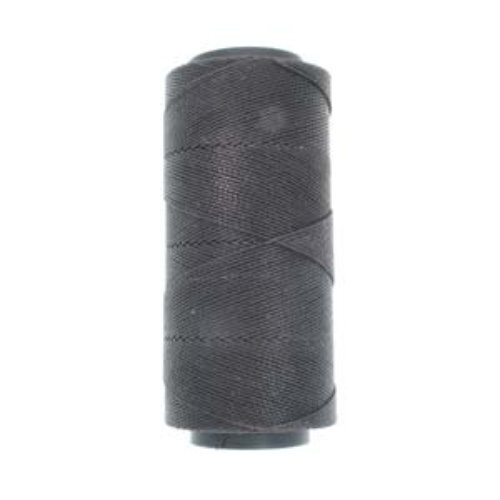 Brazilian 2 Ply Waxed Polyester Cord - PLY04-DCH - Dark Chocolate - 144 Metre  Spool