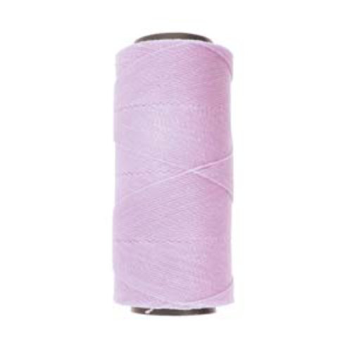 Brazilian 2 Ply Waxed Polyester Cord - PLY04-LIL - Lilac - 144 Metre  Spool