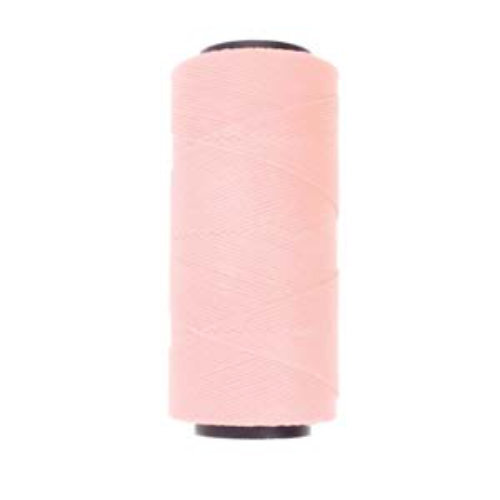 Brazilian 2 Ply Waxed Polyester Cord - PLY04-LPI - Light Pink - 144 Metre  Spool