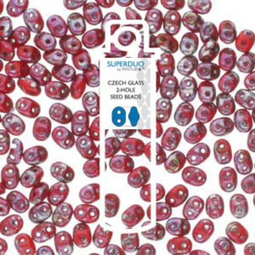 Super Duo 2.5mm x 5mm - DU0593200-43500 - Red Rembrandt - 22.5gm Tube
