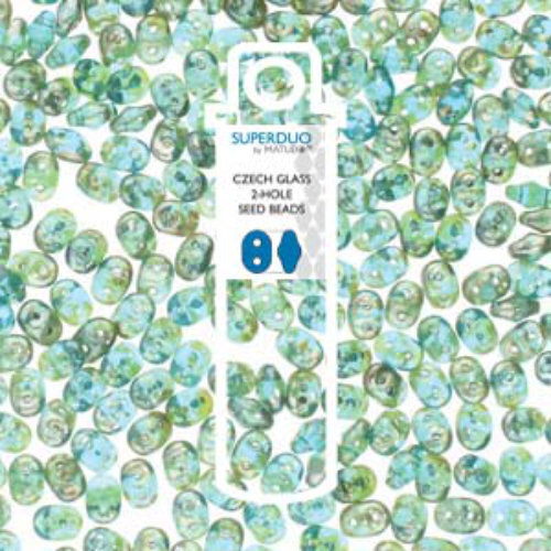 Super Duo 2.5mm x 5mm - DU0560020-43500 - Aqua Rembrandt - 22.5gm Tube