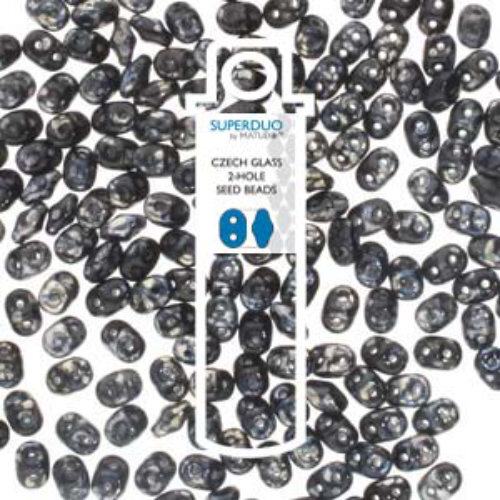 Super Duo 2.5mm x 5mm - DU0523980-43500 - Jet Rembrandt - 22.5gm Tube