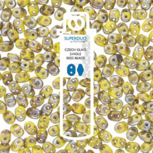 Super Duo 2.5mm x 5mm - DU0583120-43500 - Lemon Rembrandt - 22.5gm Tube