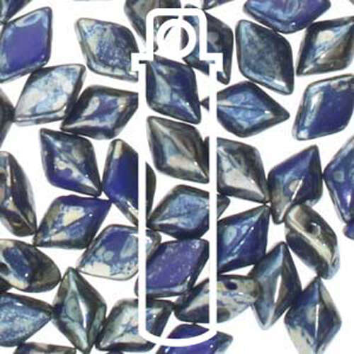 Gem Duo 8mm x 5mm - GD8533050-43500 - Royal Blue Rembrandt - 8gm Tube