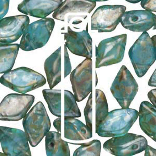 Gem Duo 8mm x 5mm - GD8560020-43500 - Aqua Rembrandt - 8gm Tube