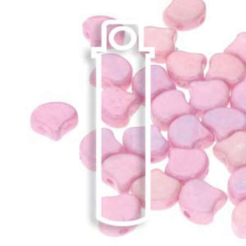 Ginko Leaf 7.5mm x 7.5mm - GNK8703000-14494 - Chalk Lilac Luster - 22gm Tube