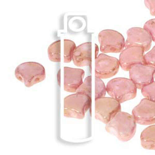 Ginko Leaf 7.5mm x 7.5mm - GNK8703000-15495 - Chalk Red Terracota - 22gm Tube