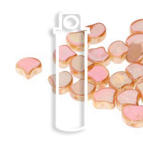 Ginko Leaf 7.5mm x 7.5mm - GNK8703000-29123 - Chalk Full Apricot - 22gm Tube