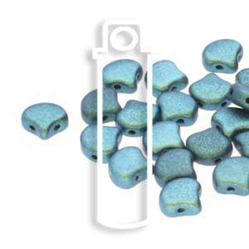 Ginko Leaf 7.5mm x 7.5mm - GNK8723980-94104 - Polychrome Mint Chocolate - 22gm Tube