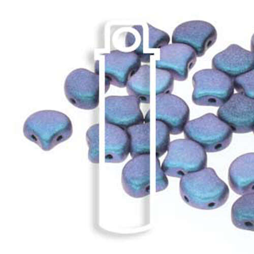 Ginko Leaf 7.5mm x 7.5mm - GNK8723980-94105 - Polychrome Blueberry - 22gm Tube