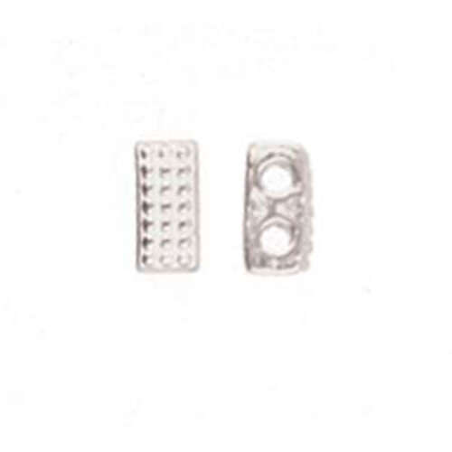 Marathi - Half Tila Bead Bead Substitute - Antique Silver  CYM-HT-012332-SP