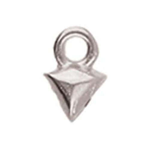 Kleftiko - Gem Duo Bead Ending - Antique Silver  CYM-GD-012050-SP